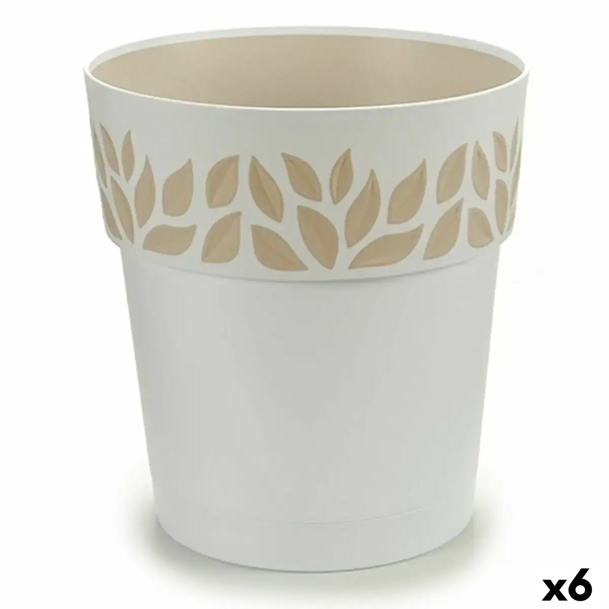 Pot auto arrosant stefanplast cloe blanc plastique 25 x 25 x 25 cm 6 unites _6868. DIAYTAR COTE D'IVOIRE - Où Choisir est un Acte de Création. Naviguez à travers notre plateforme et choisissez des produits qui complètent votre histoire personnelle.