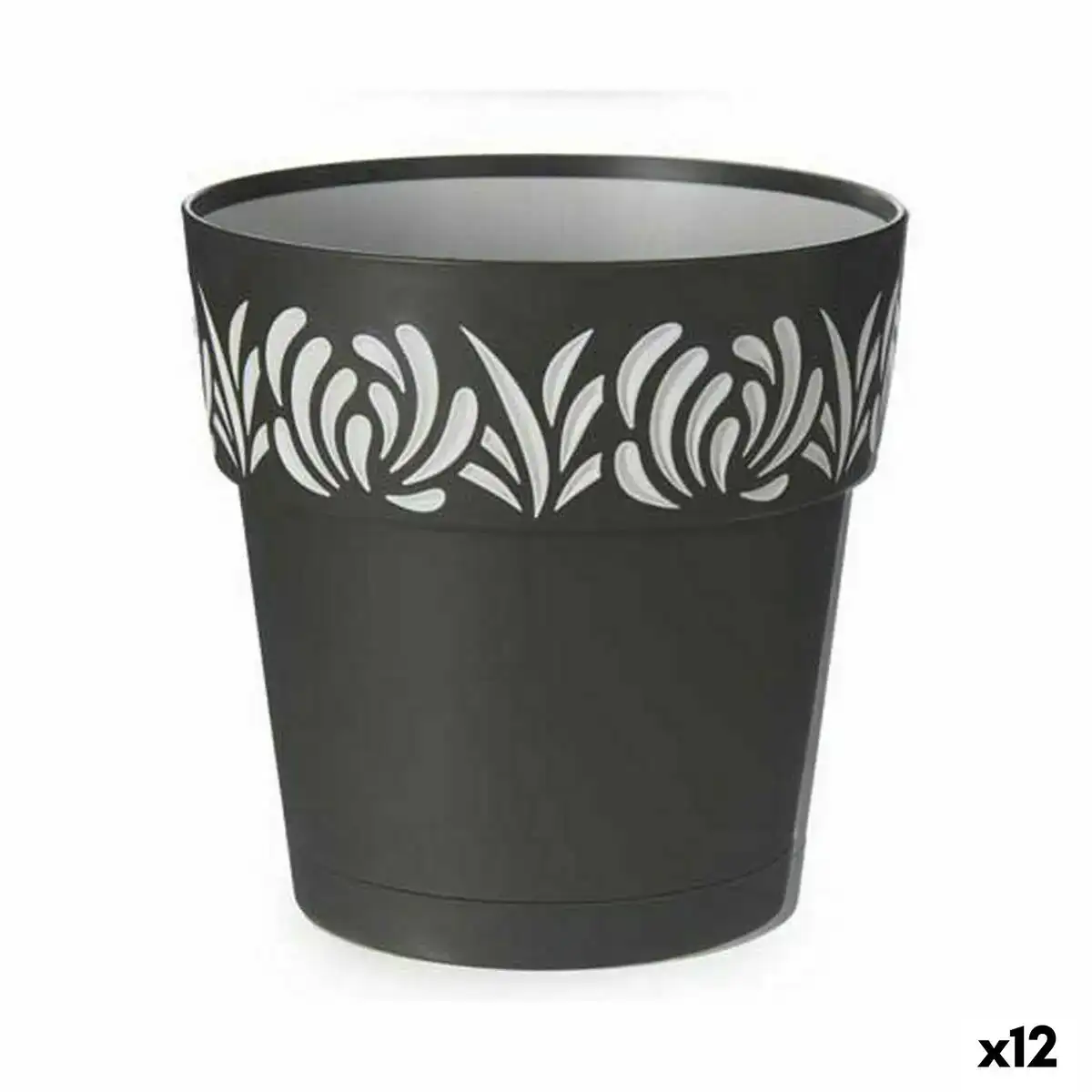 Pot auto arrosant stefanplast gaia anthracite plastique 19 x 19 x 19 cm 12 unites _7064. DIAYTAR COTE D'IVOIRE - Où Choisir est un Plaisir Responsable. Parcourez notre catalogue et choisissez des produits qui incarnent notre engagement envers des pratiques durables et éthiques.