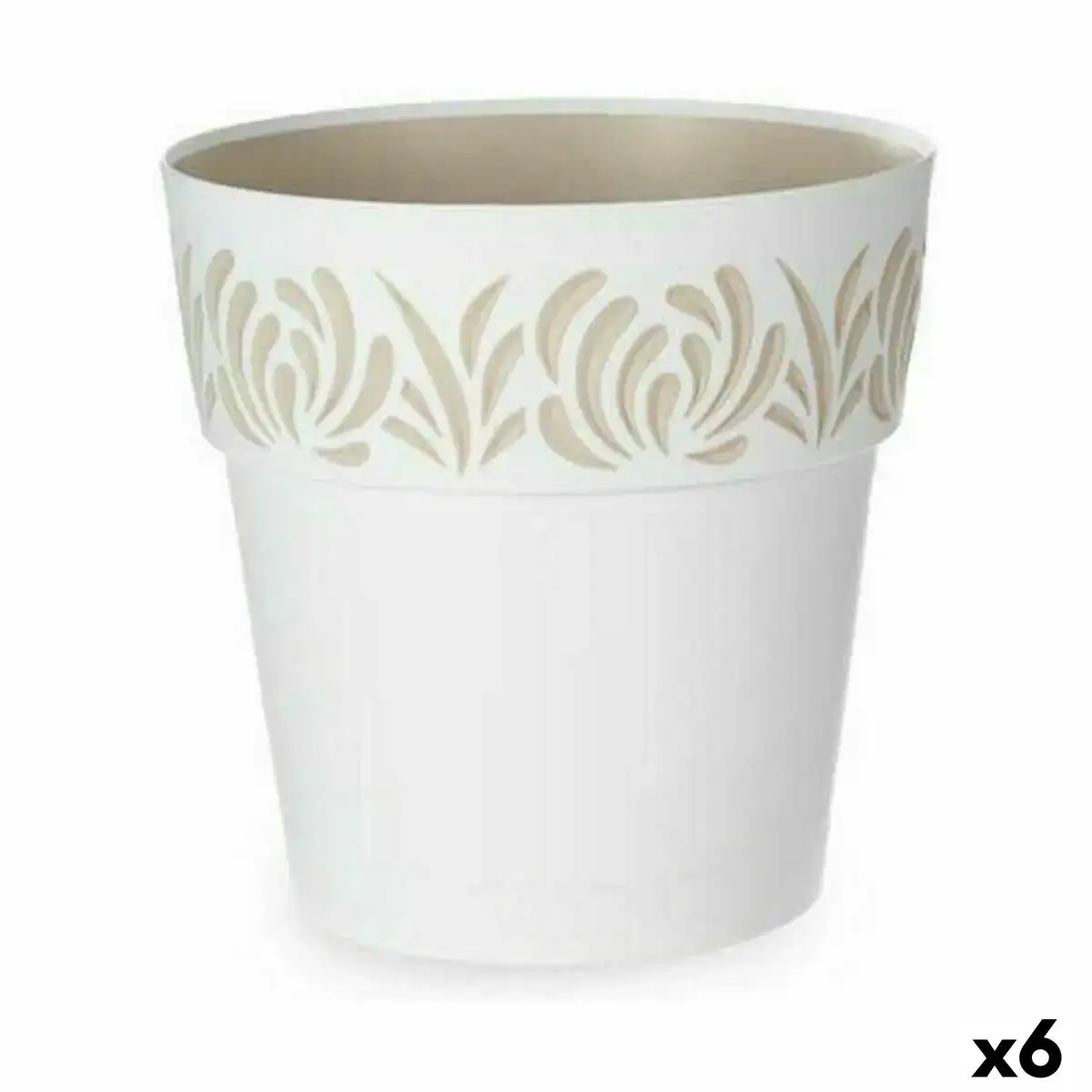 Pot auto arrosant stefanplast gaia blanc plastique 29 x 29 x 29 cm 6 unites _1976. Bienvenue chez DIAYTAR COTE D'IVOIRE - Où le Shopping Devient un Plaisir. Découvrez notre boutique en ligne et trouvez des trésors qui égaieront chaque jour de votre vie.