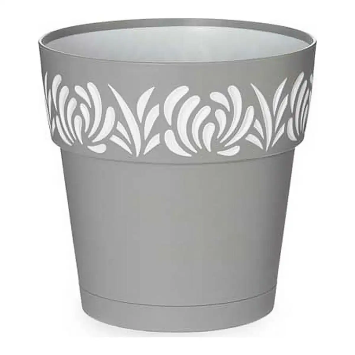 Pot auto arrosant stefanplast gaia gris blanc plastique 19 x 19 x 19 cm_3211. DIAYTAR COTE D'IVOIRE - Votre Destination Shopping d'Exception. Parcourez nos rayons virtuels et choisissez des produits qui incarnent l'excellence et la diversité.