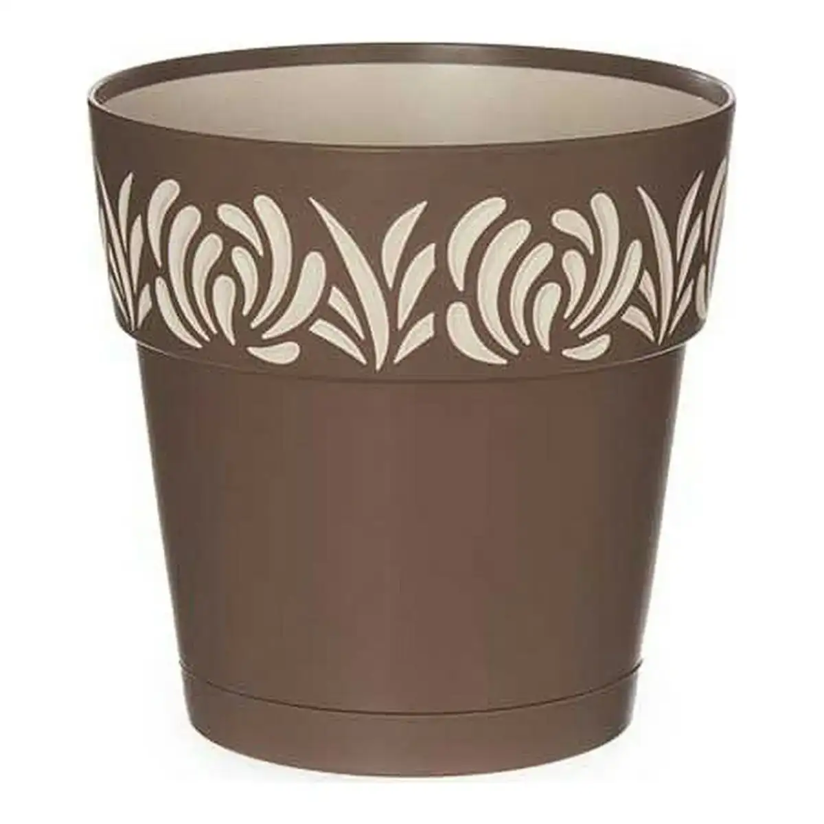 Pot auto arrosant stefanplast gaia marron 15 x 15 x 15 cm plastique vanille_3010. DIAYTAR COTE D'IVOIRE - Où la Tradition s'Harmonise avec le Moderne. Parcourez notre gamme diversifiée et choisissez des produits qui révèlent l'âme du Côte d'Ivoire.