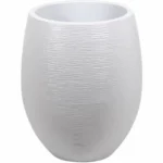 Pot blanc o 50 cm_9381. DIAYTAR COTE D'IVOIRE - Votre Portail Vers l'Exclusivité. Explorez notre boutique en ligne pour découvrir des produits uniques et raffinés, conçus pour ceux qui recherchent l'excellence.