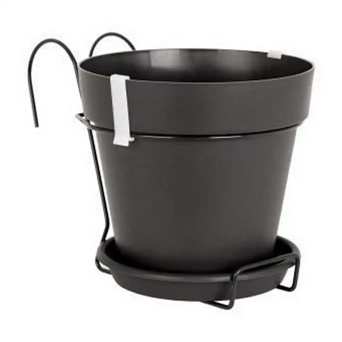 Pot de fleurs pour balcon artevasi capri 20 x 20 x 18 9 cm gris gris fonce_1166. Bienvenue chez DIAYTAR COTE D'IVOIRE - Où Chaque Produit a son Histoire. Plongez dans notre sélection diversifiée et découvrez des articles qui racontent le riche patrimoine sénégalais.