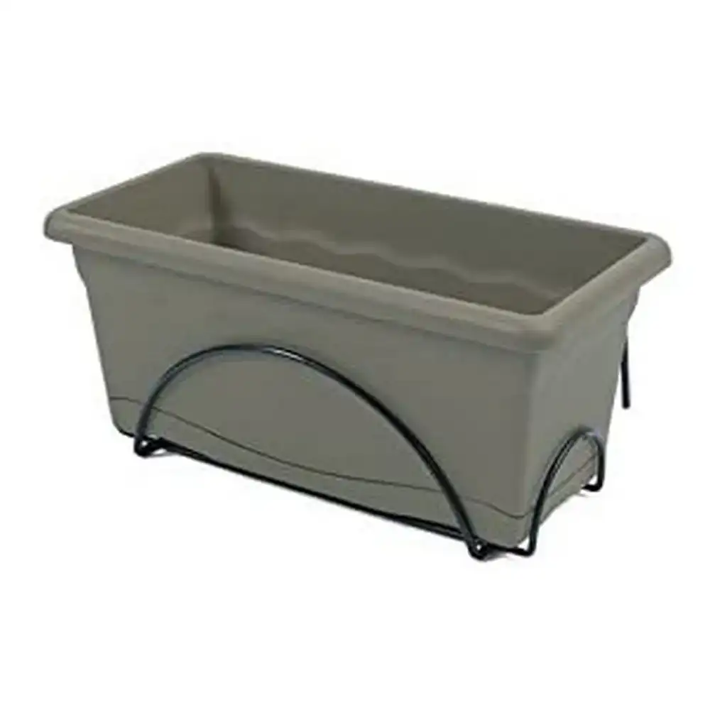 Pot de fleurs pour balcon plastiken terra 40 x 24 x 18 cm taupe injecte_8929. Bienvenue chez DIAYTAR COTE D'IVOIRE - Où Choisir Rime avec Découvrir. Plongez dans notre catalogue et trouvez des produits qui révèlent la diversité et la richesse culturelle du Côte d'Ivoire.