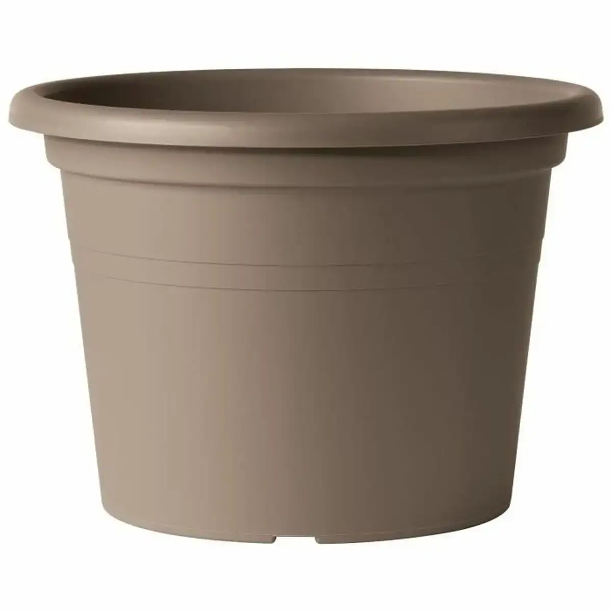 Pot deroma cylindre taupe injecte ronde o 40 cm 40 x 27 2 cm_6295. Entrez dans l'Univers de DIAYTAR COTE D'IVOIRE - Où l'Innovation Rencontre la Tradition. Explorez notre sélection de produits modernes et traditionnels qui incarnent l'esprit dynamique du Côte d'Ivoire.