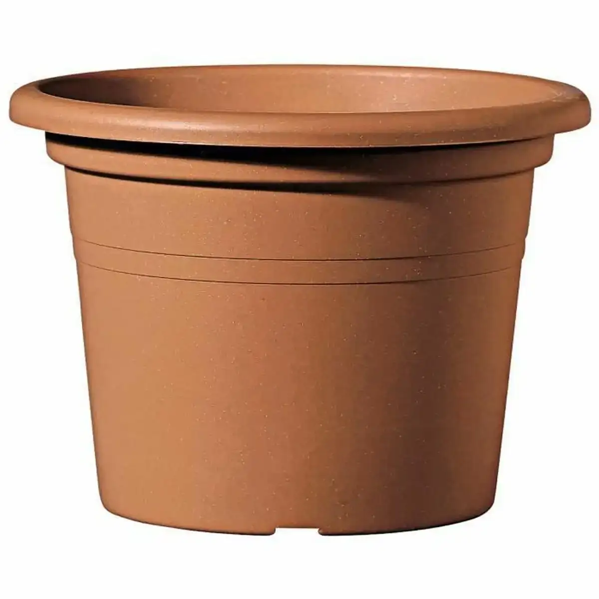 Pot deroma marron injecte ronde o 40 cm 40 x 27 2 cm_5731. Entrez dans l'Univers de DIAYTAR COTE D'IVOIRE - Où le Choix Rencontre l'Authenticité. Explorez nos rayons virtuels et trouvez des produits qui incarnent la richesse de notre culture.