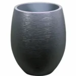 Pot eda anthracite o 50 cm_6739. DIAYTAR COTE D'IVOIRE - L'Art de Vivre le Shopping Authentique. Découvrez notre boutique en ligne et trouvez des produits qui incarnent la passion et le savoir-faire du Côte d'Ivoire.