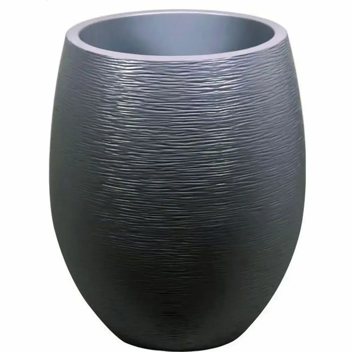 Pot eda anthracite o 50 cm_6739. DIAYTAR COTE D'IVOIRE - L'Art de Vivre le Shopping Authentique. Découvrez notre boutique en ligne et trouvez des produits qui incarnent la passion et le savoir-faire du Côte d'Ivoire.