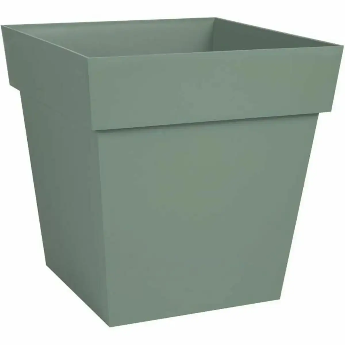 Pot eda tuscany vert plastique carre 32 x 32 x 32 cm_9804. DIAYTAR COTE D'IVOIRE - Où Choisir est un Acte d'Amour pour le Côte d'Ivoire. Explorez notre boutique en ligne et choisissez des articles qui célèbrent la culture et l'artisanat du pays.