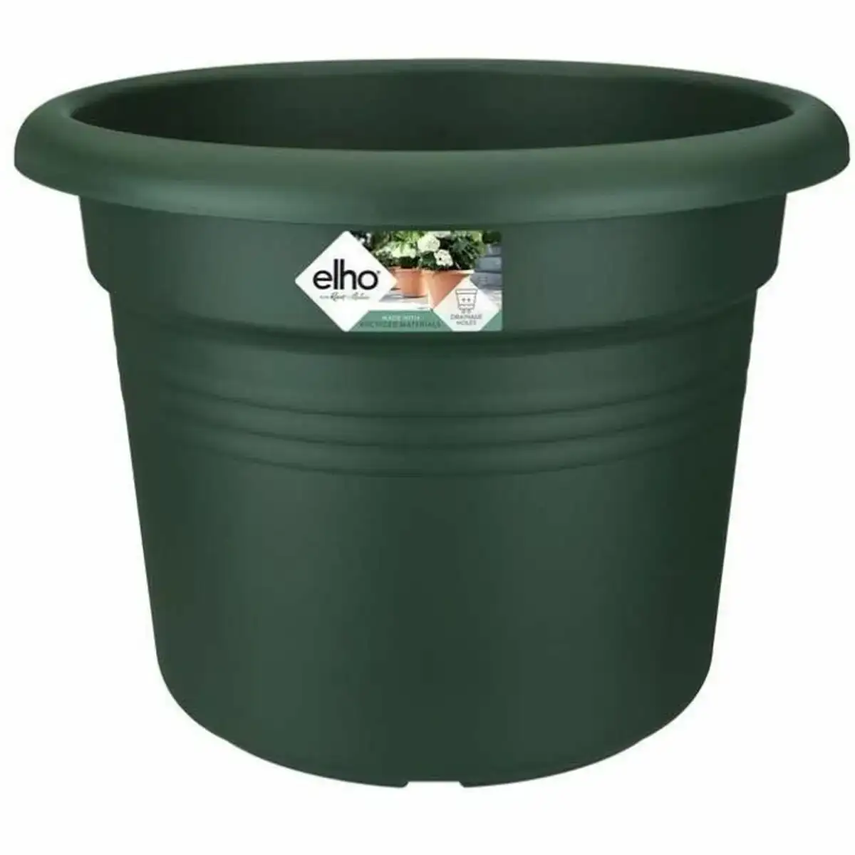 Pot elho ronde vert plastique o 40 cm_8511. DIAYTAR COTE D'IVOIRE - Où Choisir est un Acte de Création. Naviguez à travers notre plateforme et choisissez des produits qui complètent votre histoire personnelle.