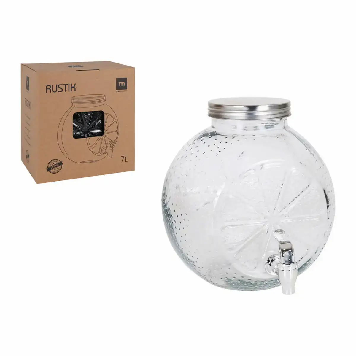 Pot en verre la mediterranea distributeur robinet 5 l_4797. Entrez dans le Monde de DIAYTAR COTE D'IVOIRE - Où Chaque Article Raconte une Histoire Unique. Explorez notre boutique en ligne pour dénicher des trésors qui incarnent l'âme du Côte d'Ivoire.