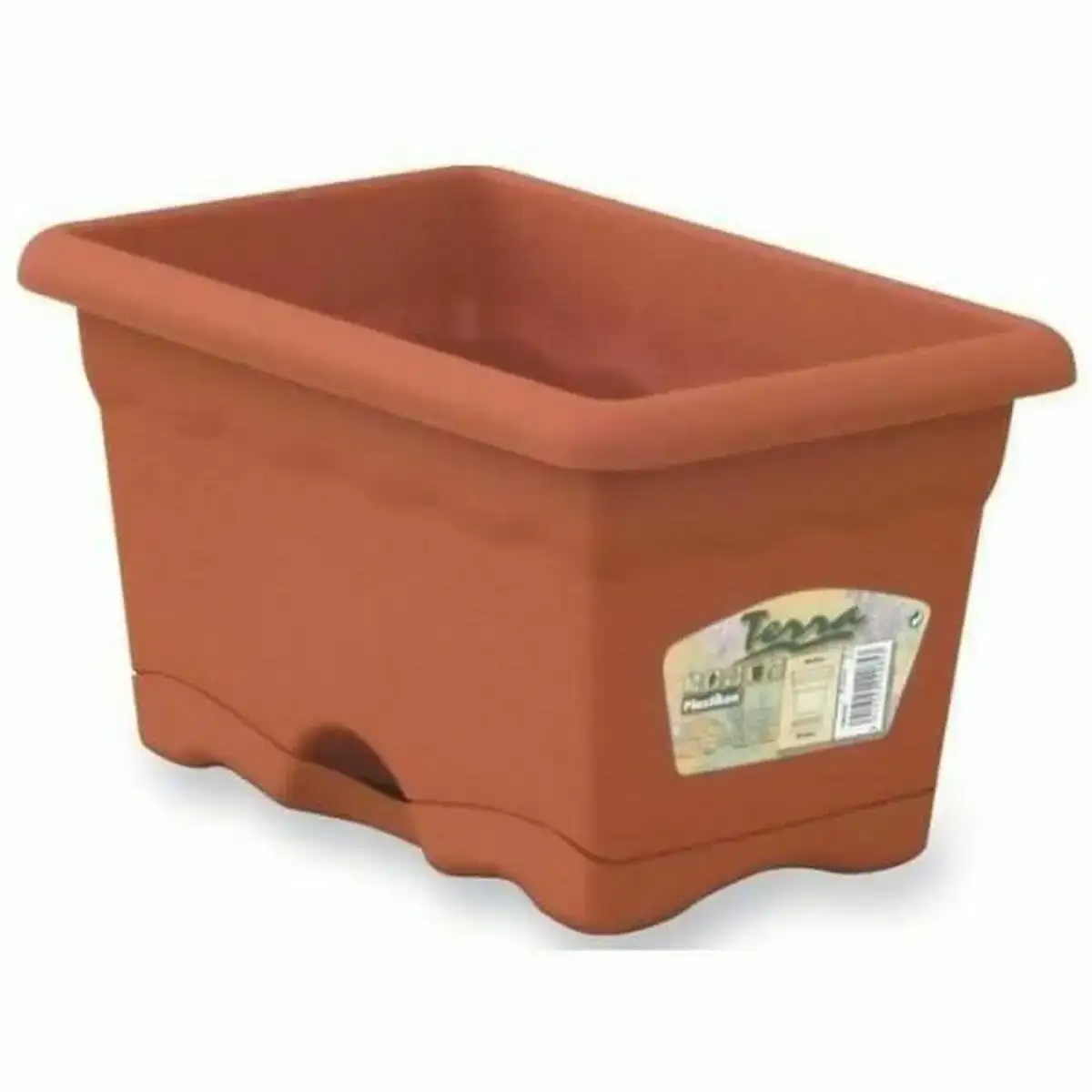Pot plastiken 7551 terre cuite polypropylene 50 x 20 cm _5452. DIAYTAR COTE D'IVOIRE - L'Art du Shopping Facilité. Naviguez sur notre plateforme en ligne pour découvrir une expérience d'achat fluide et agréable, avec une gamme de produits adaptés à tous.