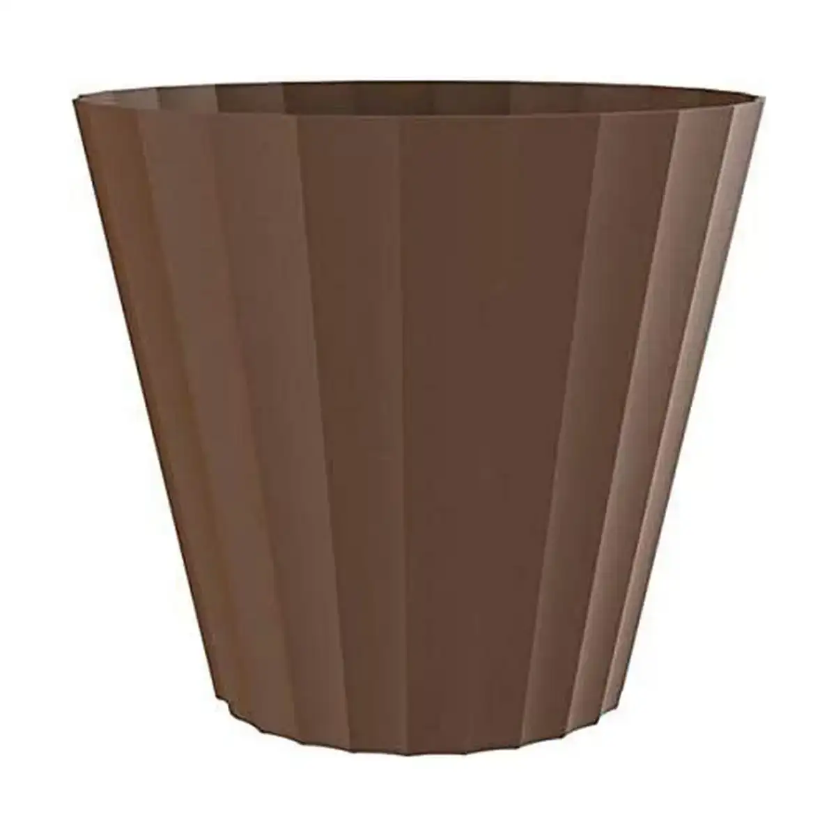 Pot plastiken bronze polypropylene o 18 x 16 cm _5604. DIAYTAR COTE D'IVOIRE - Où Chaque Produit a son Histoire à Raconter. Parcourez notre catalogue et découvrez des articles qui portent en eux la passion et l'histoire du Côte d'Ivoire.