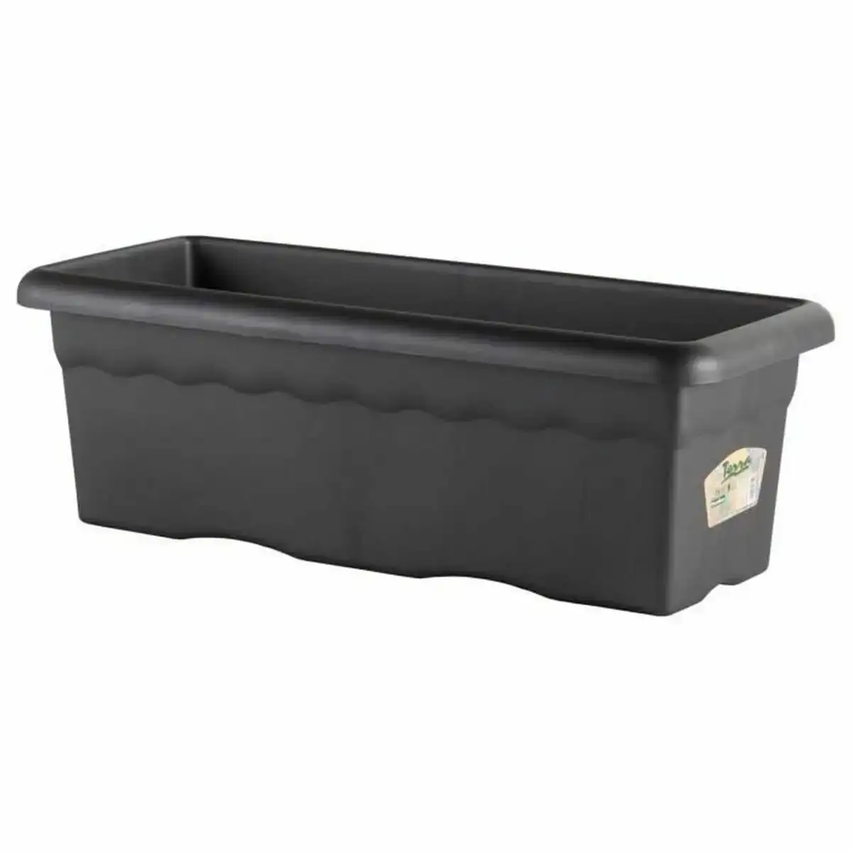 Pot plastiken planter 80 x 26 cm rectangulaire anthracite_2718. DIAYTAR COTE D'IVOIRE - Où l'Élégance se Mêle à l'Authenticité. Naviguez à travers notre boutique en ligne et choisissez des produits qui incarnent le style et la tradition du Côte d'Ivoire.