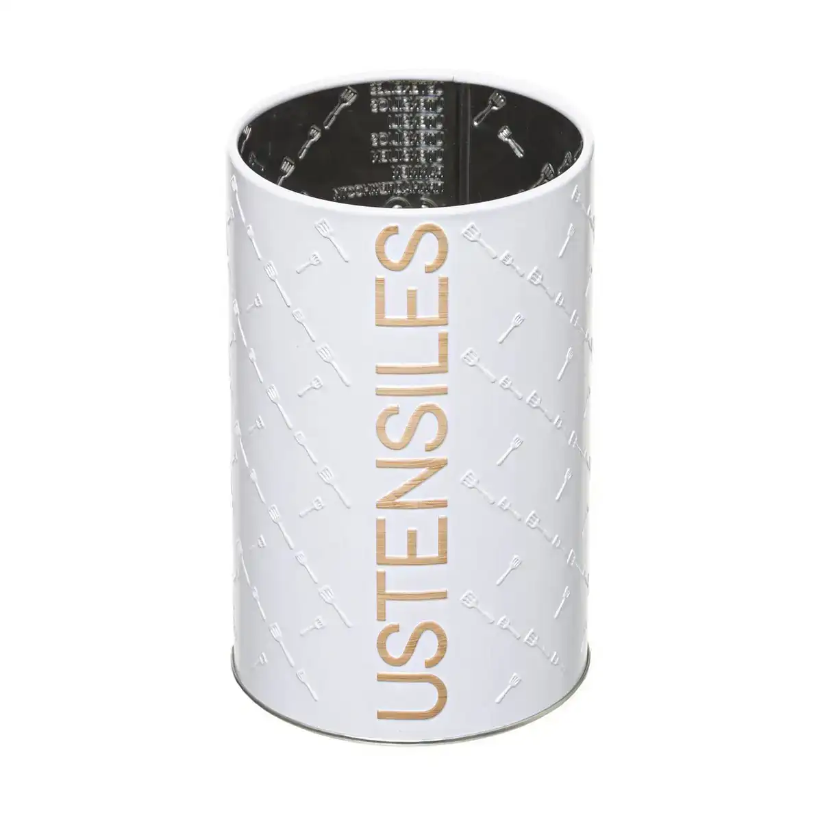 Pot pour ustensiles de cuisine 5five scandi metal_1401. DIAYTAR COTE D'IVOIRE - L'Art de Choisir, l'Art de S'émerveiller. Explorez notre boutique en ligne et choisissez des articles qui éveillent votre sens de l'émerveillement.