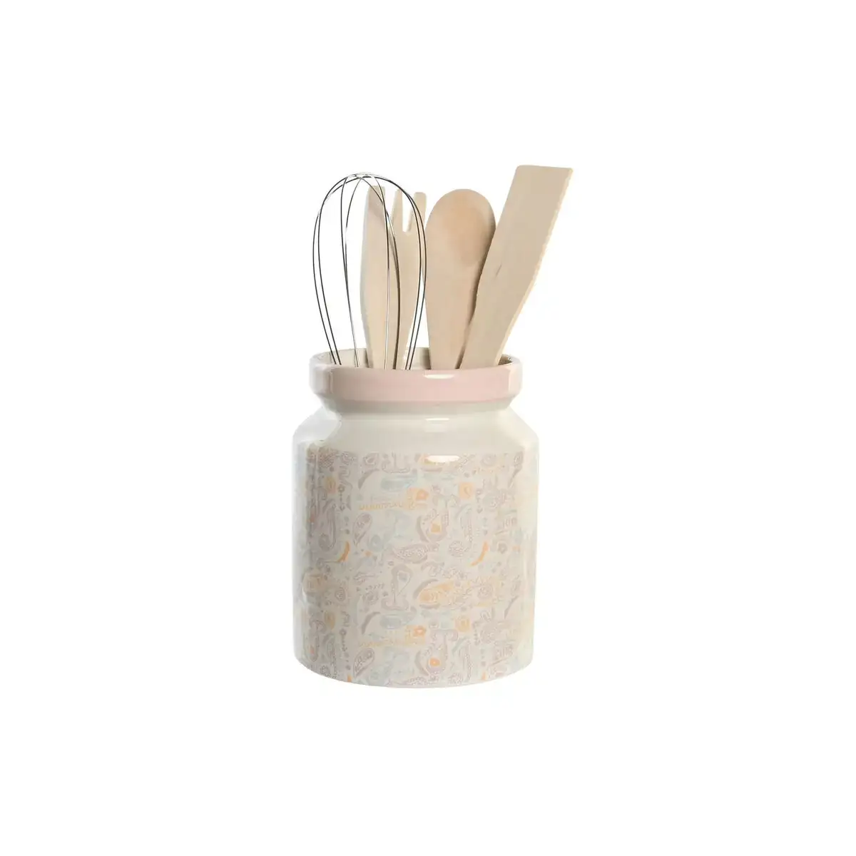 Pot pour ustensiles de cuisine dkd home decor rose metal blanc dolomite bois mdf 12 x 12 x 25 cm 5 unites _3155. DIAYTAR COTE D'IVOIRE - L'Art de Vivre l'Excellence au Quotidien. Explorez notre gamme et choisissez des produits qui ajoutent une note de prestige à votre vie.