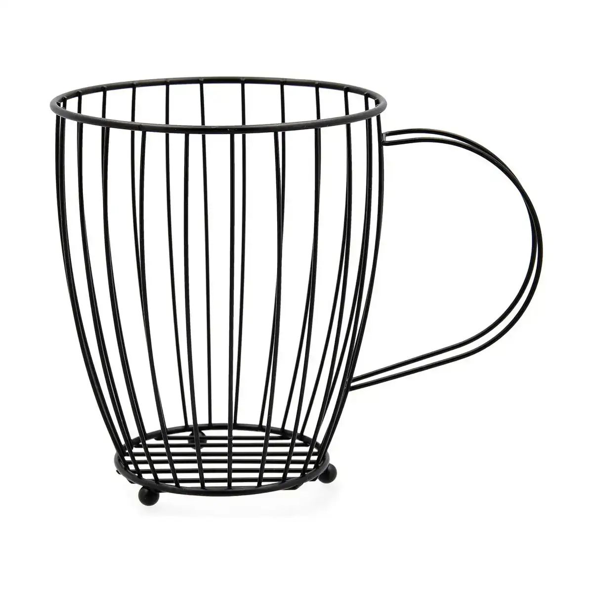 Pot pour ustensiles de cuisine quid noir metal 23x15x18 cm _5070. DIAYTAR COTE D'IVOIRE - L'Essence de la Tradition et de la Modernité réunies. Explorez notre plateforme en ligne pour trouver des produits authentiques du Côte d'Ivoire, tout en découvrant les dernières tendances du monde moderne.