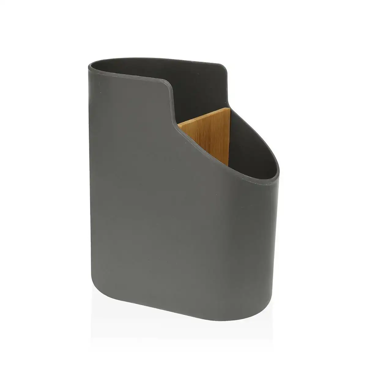 Pot pour ustensiles de cuisine versa gris 8 5 x 17 6 x 15 cm abs bambou_4287. DIAYTAR COTE D'IVOIRE - Votre Passage Vers l'Excellence Shopping. Découvrez un catalogue en ligne qui offre une expérience d'achat exceptionnelle, avec des produits soigneusement sélectionnés pour satisfaire tous les goûts.