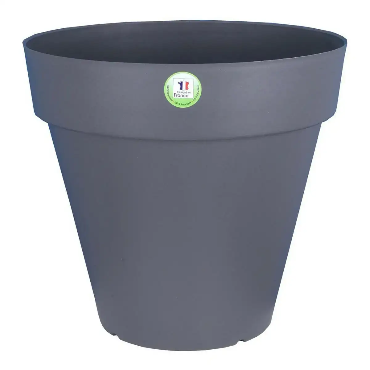 Pot riviera 414076 rond gris plastique_1758. DIAYTAR COTE D'IVOIRE - Votre Passage vers l'Exceptionnel. Explorez notre boutique en ligne, où chaque produit est choisi avec soin pour offrir une expérience de shopping inoubliable.