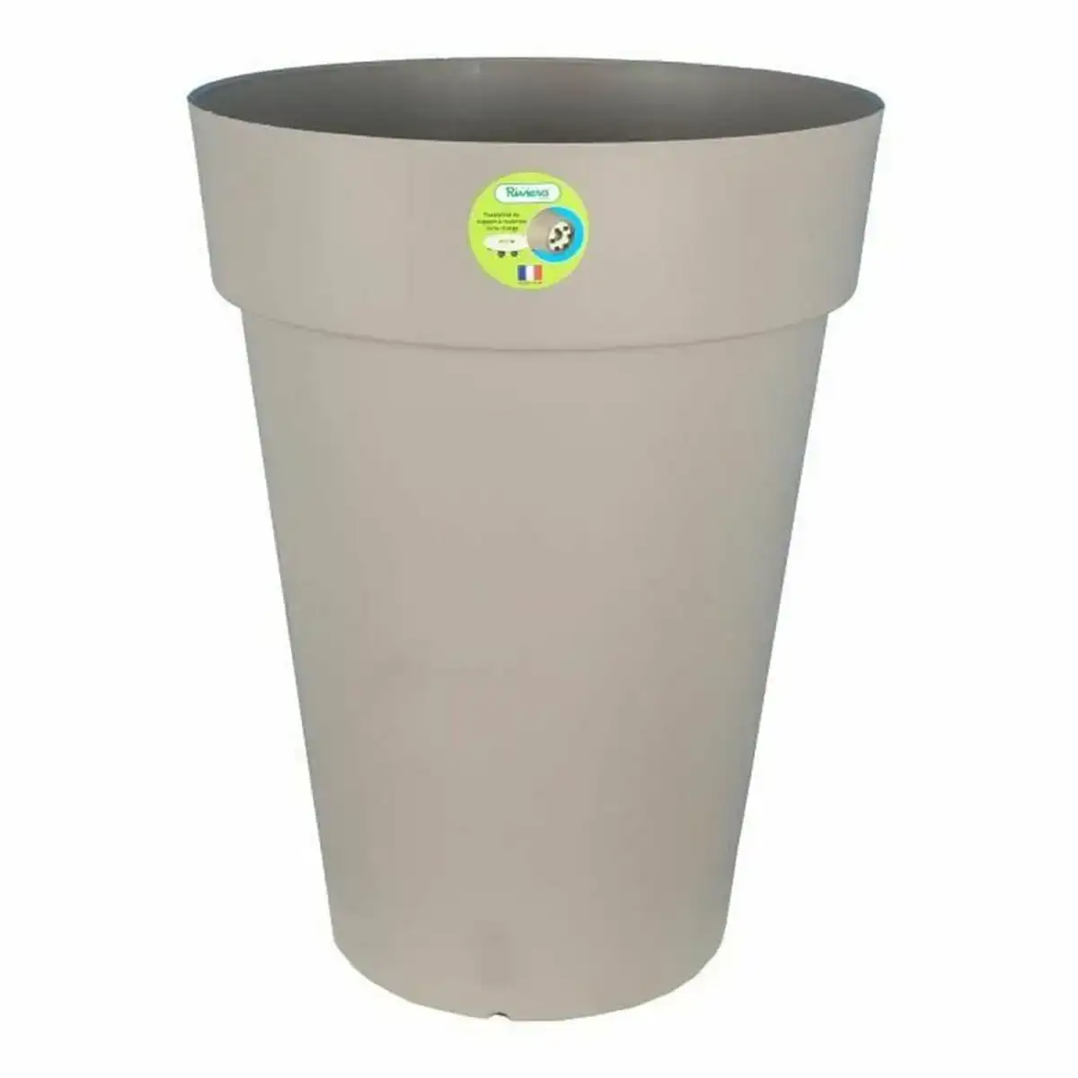 Pot riviera rond taupe_4821. DIAYTAR COTE D'IVOIRE - Où Choisir Devient une Expression de Soi. Découvrez notre boutique en ligne et trouvez des articles qui révèlent votre personnalité et votre style.