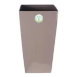 Pot riviera taupe 29 x 29 cm_9952. DIAYTAR COTE D'IVOIRE - Votre Portail Vers l'Exclusivité. Explorez notre boutique en ligne pour découvrir des produits uniques et raffinés, conçus pour ceux qui recherchent l'excellence.