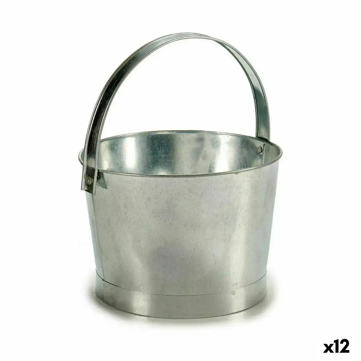 Pot seau argente zinc 25 x 30 x 26 5 cm 12 unites _1998. DIAYTAR COTE D'IVOIRE - Votre Boutique en Ligne, Votre Histoire. Explorez notre sélection et découvrez des produits qui reflètent votre parcours et vos aspirations, un achat à la fois.