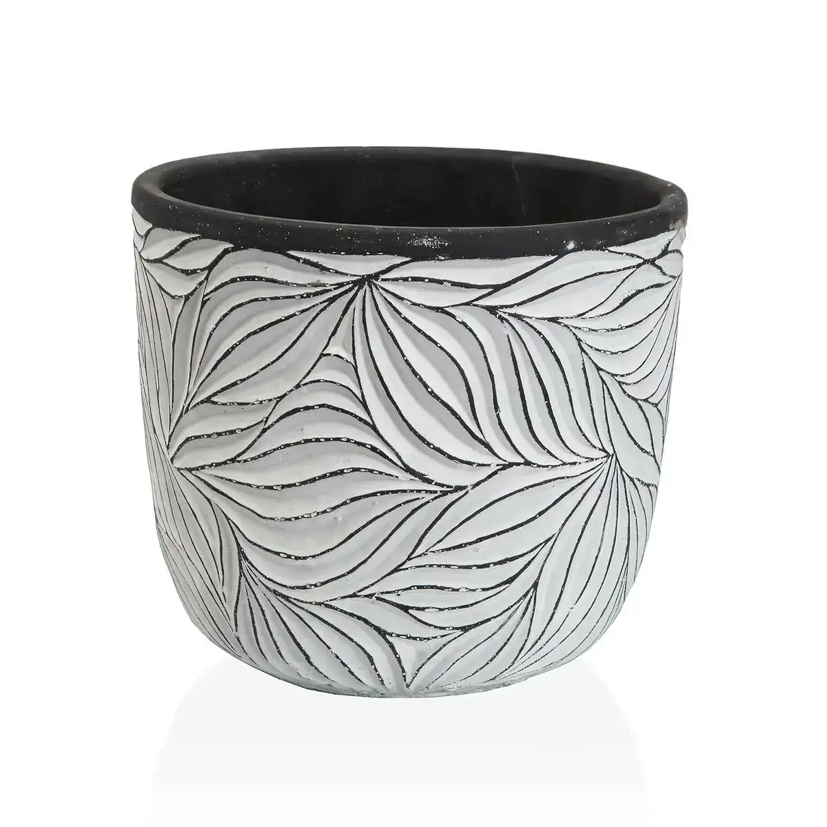 Pot versa aran ceramique 19 2 cm _7076. DIAYTAR COTE D'IVOIRE - Là où l'Élégance Devient un Mode de Vie. Naviguez à travers notre gamme et choisissez des produits qui apportent une touche raffinée à votre quotidien.