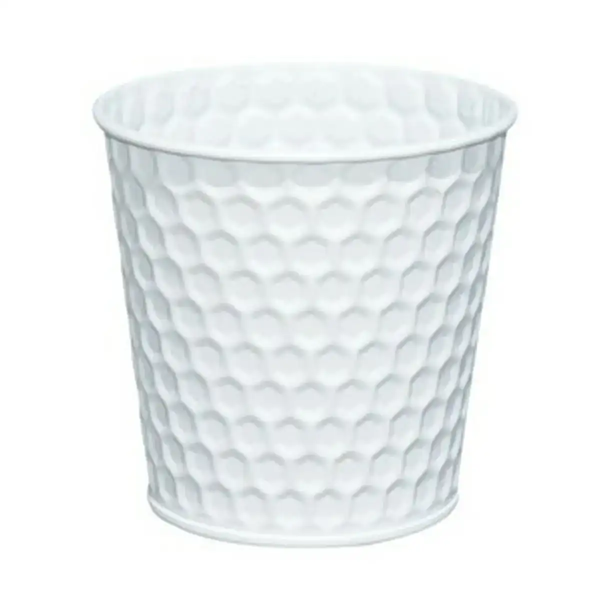 Pot versa zink blanc 11 x 10 6 x 11 cm metal_6205. DIAYTAR COTE D'IVOIRE - Votre Destination Shopping Éthique. Parcourez notre gamme et choisissez des articles qui respectent l'environnement et les communautés locales.