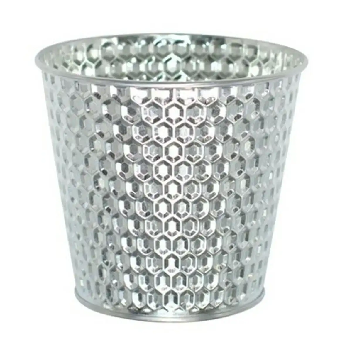 Pot versa zink metal 14 x 12 5 x 14 cm_3709. DIAYTAR COTE D'IVOIRE - Votre Pass vers la Découverte. Explorez notre boutique en ligne et plongez dans un voyage à travers des produits authentiques et contemporains, tous réunis sous un même toit.