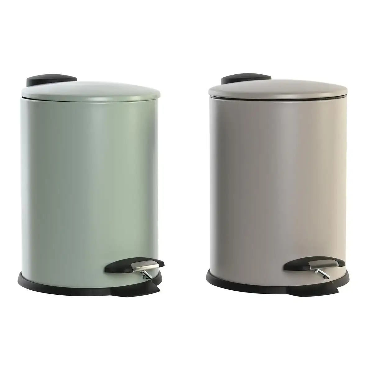 Poubelle a pedale dkd home decor beige vert 3 l urbaine 2 unites _1462. DIAYTAR COTE D'IVOIRE - Votre Marché Virtuel au Côte d'Ivoire. Parcourez notre boutique en ligne pour trouver des trésors cachés, des articles indispensables du quotidien aux joyaux artistiques.