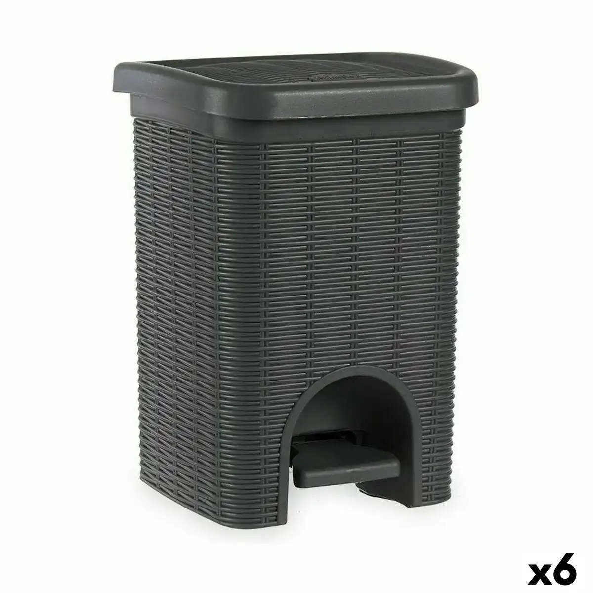 Poubelle a pedale stefanplast elegance gris plastique 20 l 27 x 39 x 30 5 cm 6 unites _4392. DIAYTAR COTE D'IVOIRE - Votre Passage vers le Raffinement. Plongez dans notre univers de produits exquis et choisissez des articles qui ajoutent une touche de sophistication à votre vie.