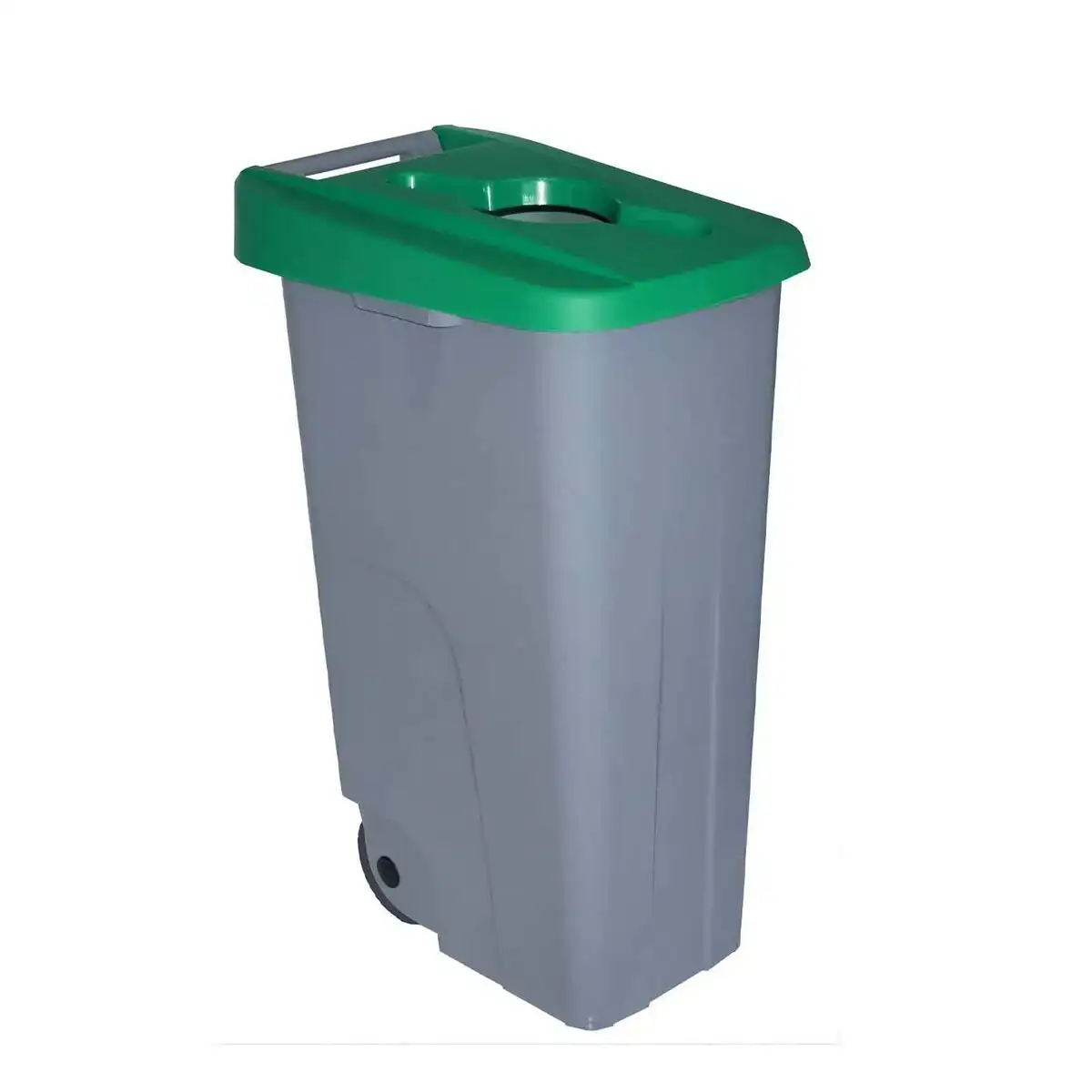 Poubelle a roulettes denox 110 l 58 x 41 x 89 cm vert_1157. DIAYTAR COTE D'IVOIRE - Où Chaque Achat Raconte une Histoire. Explorez notre boutique en ligne et créez votre propre narration à travers notre diversité de produits, chacun portant une signification unique.
