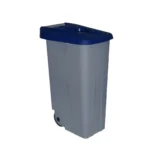Poubelle a roulettes denox 85 l 42 x 57 x 76 cm bleu_1745. DIAYTAR COTE D'IVOIRE - Votre Destination pour un Shopping Réfléchi. Découvrez notre gamme variée et choisissez des produits qui correspondent à vos valeurs et à votre style de vie.