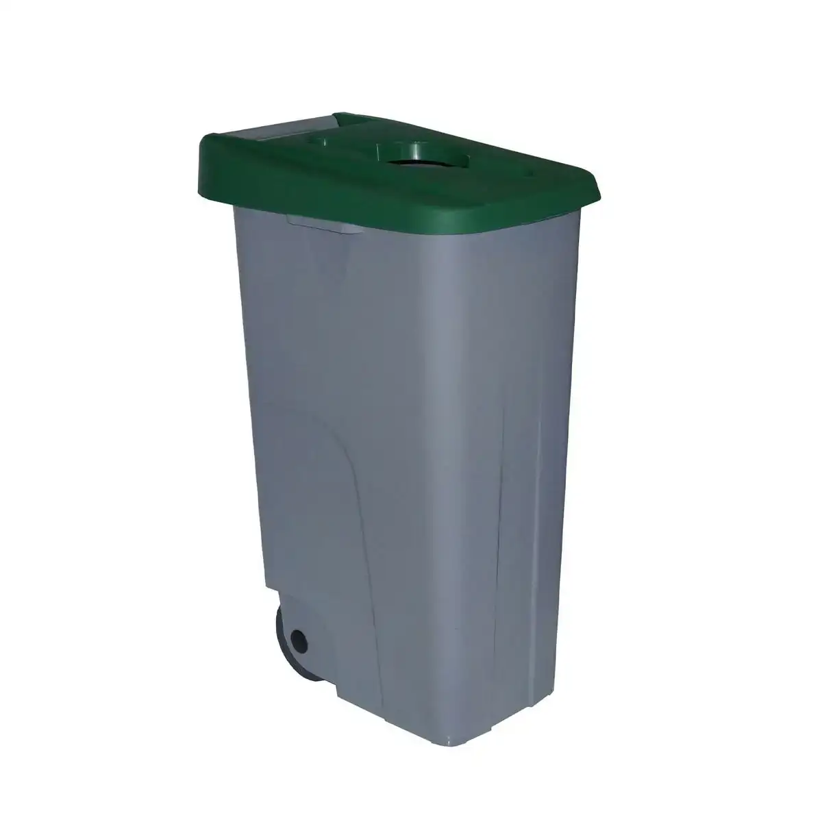 Poubelle a roulettes denox 85 l 42 x 57 x 76 cm vert_9897. DIAYTAR COTE D'IVOIRE - L'Art de Choisir, l'Art de Vivre. Explorez notre univers de produits soigneusement sélectionnés pour vous offrir une expérience shopping riche et gratifiante.