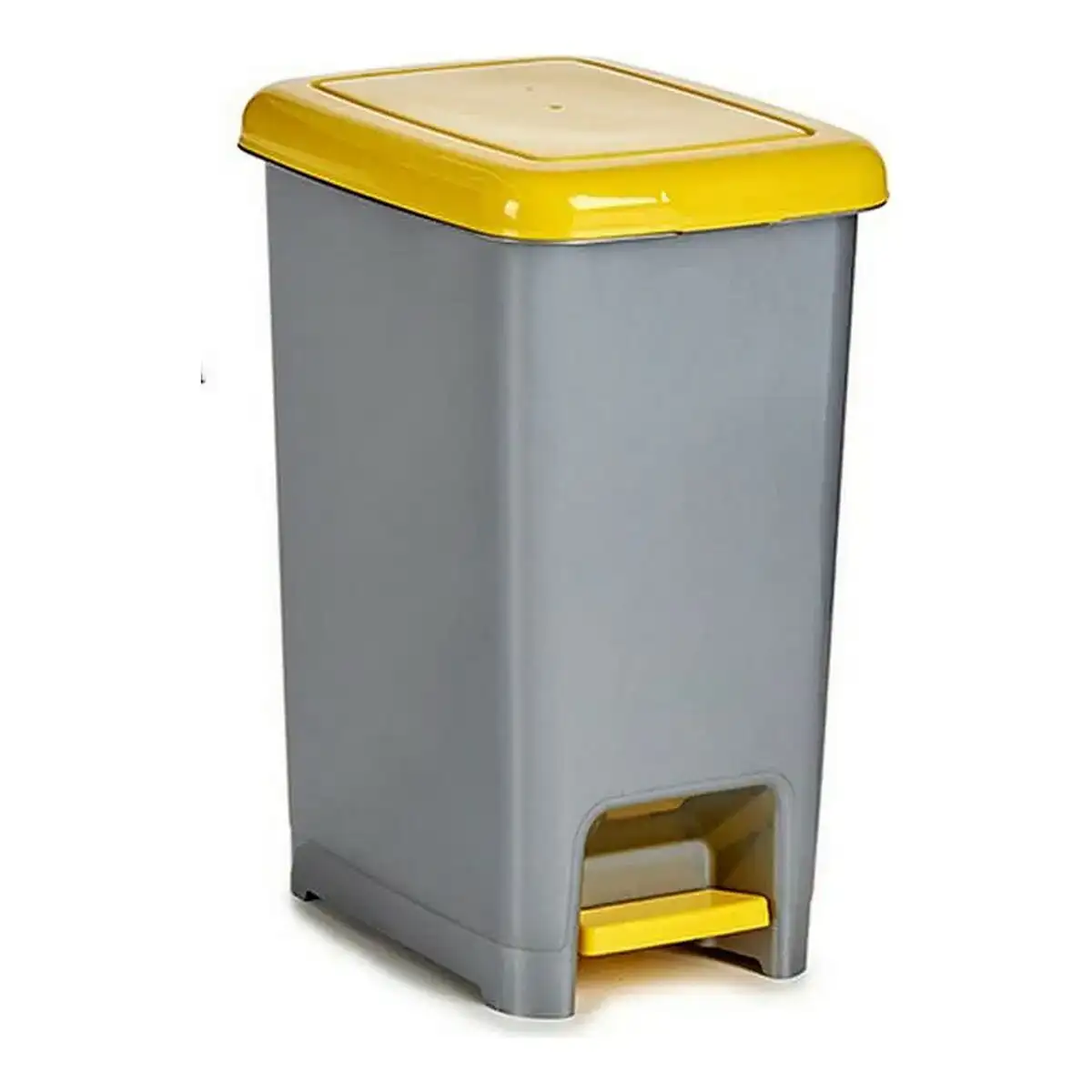 Poubelle recyclage jaune gris 26 5 x 47 x 36 5 cm reconditionne a _8916. DIAYTAR COTE D'IVOIRE - Où Choisir Rime avec Qualité. Découvrez notre sélection soigneusement conçue et choisissez des articles qui incarnent l'excellence et l'innovation.