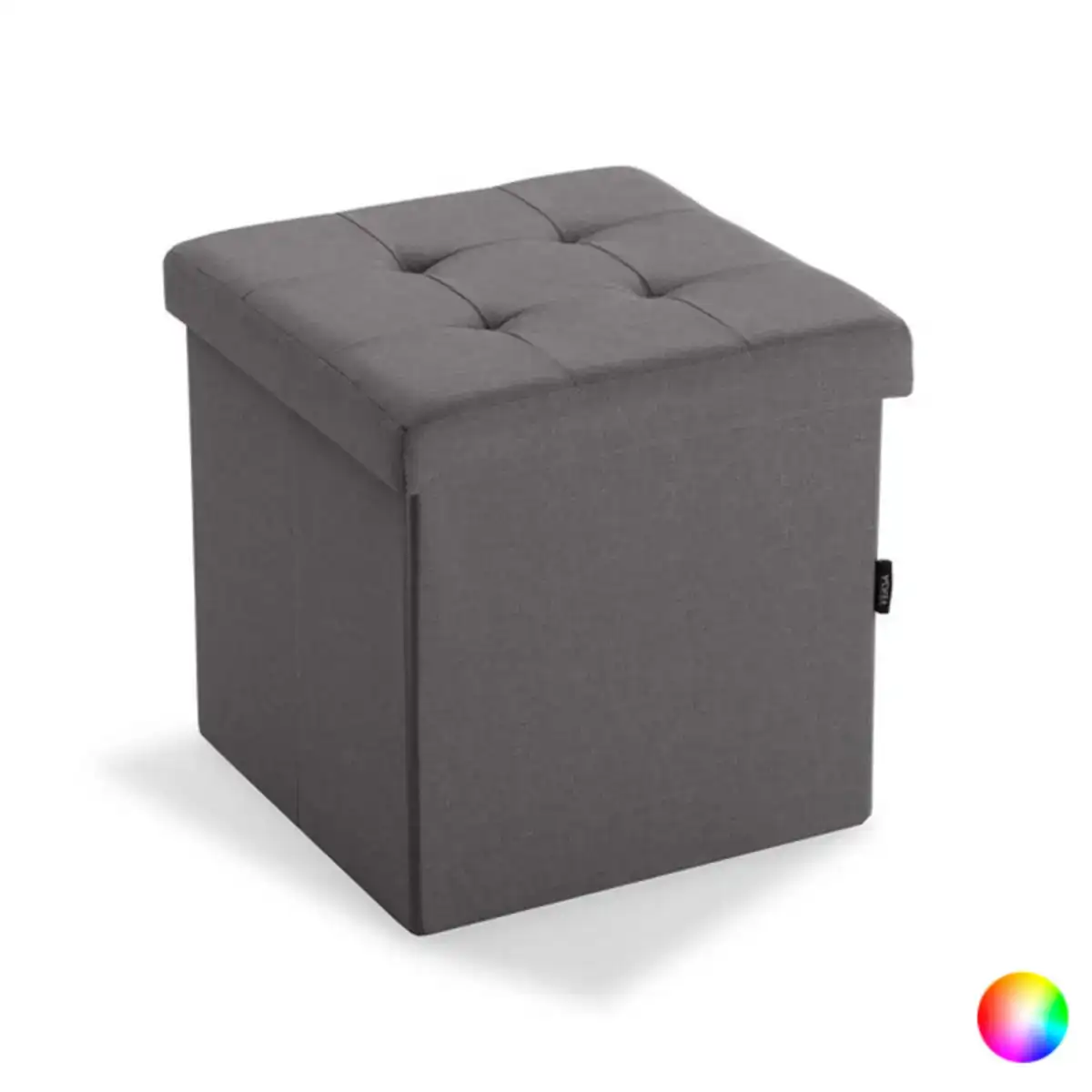 Pouf convertible lin bois mdf 38 x 37 5 x 38 cm _2343. DIAYTAR COTE D'IVOIRE - Là où la Qualité est Non Négociable. Parcourez notre boutique en ligne pour découvrir des produits qui incarnent le raffinement et l'excellence du Côte d'Ivoire.