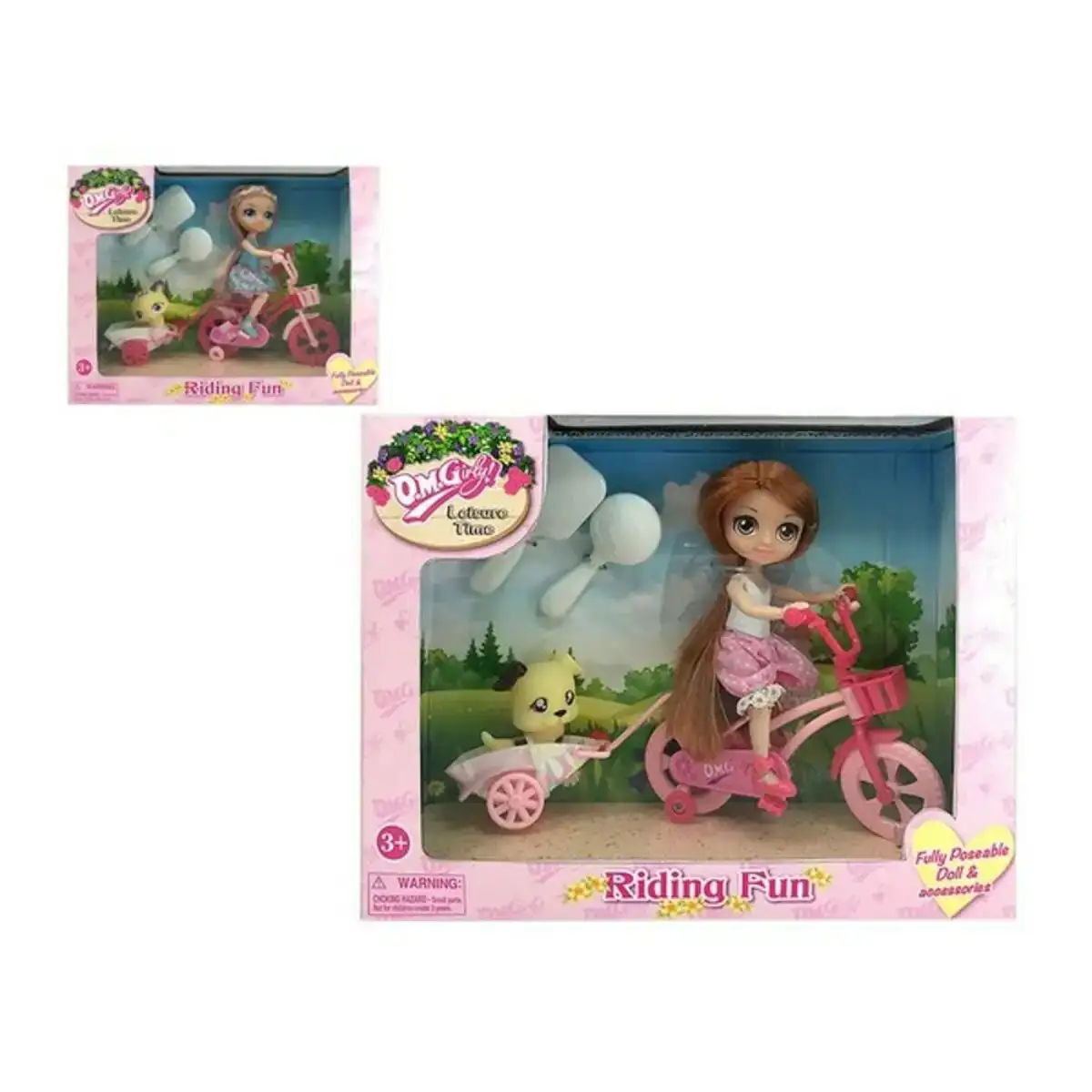 Poupee avec animal de compagnie leisure time 63072_2560. DIAYTAR COTE D'IVOIRE - L'Art de Choisir, l'Art de Vivre. Explorez notre univers de produits soigneusement sélectionnés pour vous offrir une expérience shopping riche et gratifiante.