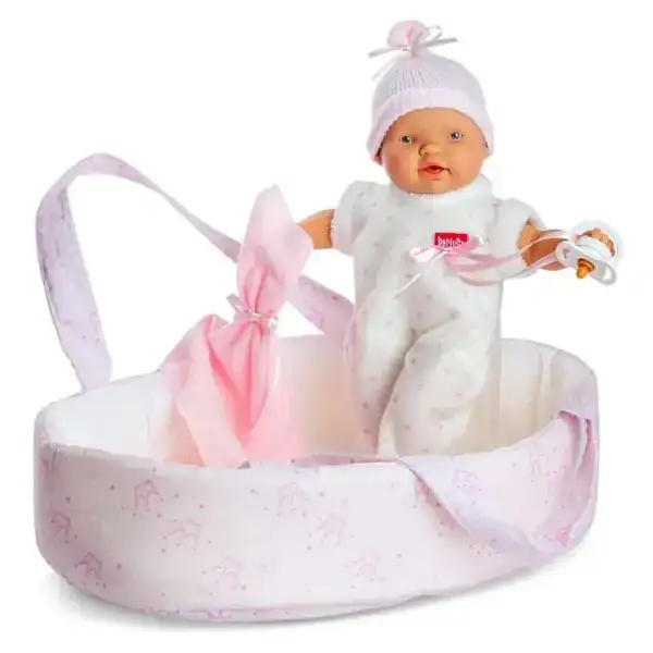 Poupee bebe berjuan basket rose 28 cm _9842. DIAYTAR COTE D'IVOIRE - Votre Paradis Shopping au Cœur du Côte d'Ivoire. Explorez notre boutique en ligne et découvrez des produits conçus pour enchanter chaque aspect de votre vie.