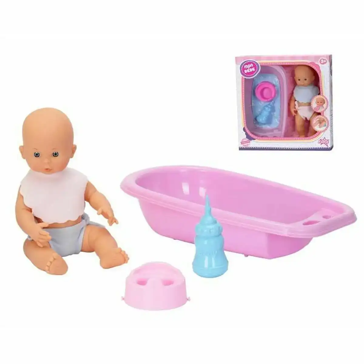 Poupee bebe jesmar_7351. DIAYTAR COTE D'IVOIRE - L'Art de Vivre en Couleurs. Découvrez notre boutique en ligne et trouvez des produits qui ajoutent une palette vibrante à votre quotidien.