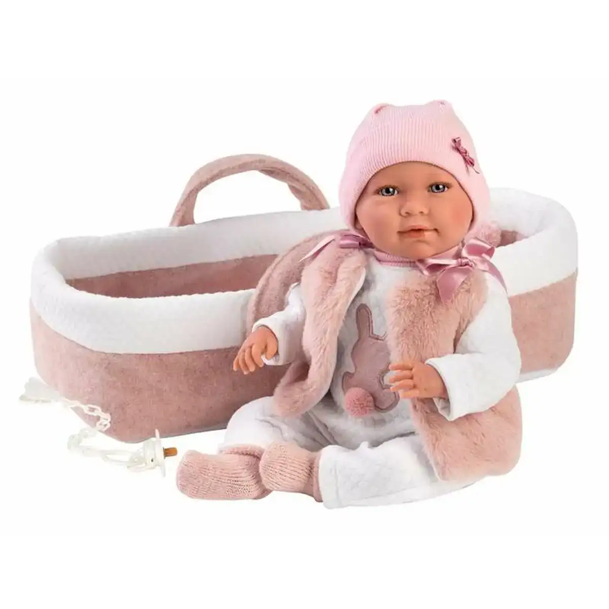 Poupee bebe llorens mimi rose 40 cm nacelle_7705. DIAYTAR COTE D'IVOIRE - L'Art du Shopping Facilité. Naviguez sur notre plateforme en ligne pour découvrir une expérience d'achat fluide et agréable, avec une gamme de produits adaptés à tous.