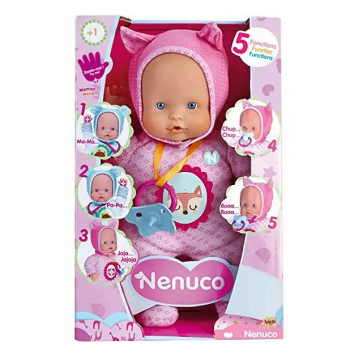 Poupee bebe nenuco little fox nenuco 700012664 30 cm rose 30 cm_8050. DIAYTAR COTE D'IVOIRE - Là où Chaque Produit Est une Trouvaille. Parcourez notre catalogue diversifié et découvrez des articles qui enrichiront votre quotidien, du pratique à l'insolite.