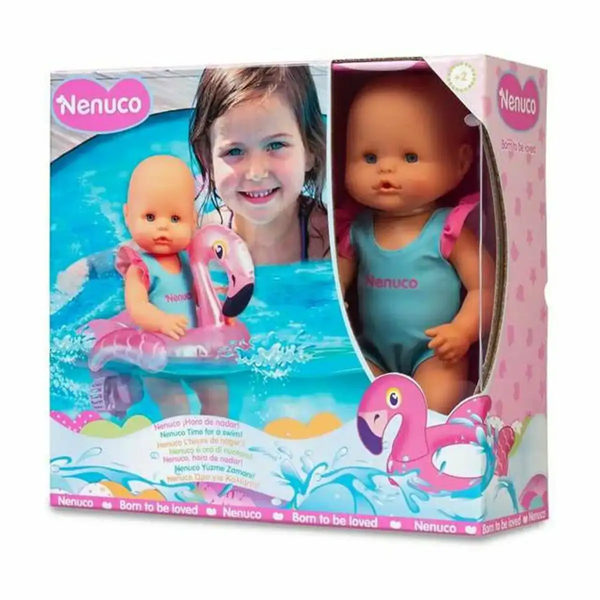 Poupee bebe nenuco swimming time 35 cm_4612. DIAYTAR COTE D'IVOIRE - Là où la Diversité Rencontre la Qualité. Parcourez notre gamme complète et trouvez des produits qui incarnent la richesse et l'unicité du Côte d'Ivoire.