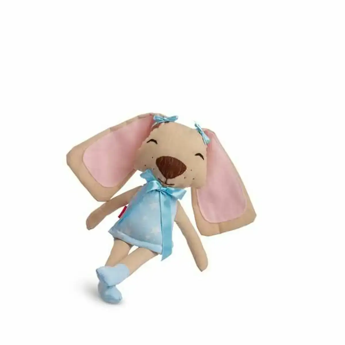 Poupee de chiffon berjuan chien bleu_3840. DIAYTAR COTE D'IVOIRE - Où Chaque Produit est une Promesse de Qualité. Explorez notre boutique en ligne et choisissez des produits qui répondent à vos exigences élevées.