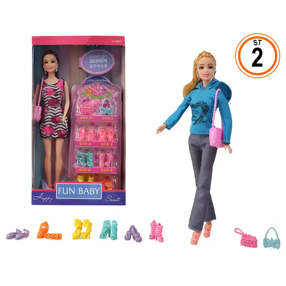 Poupee mode_3978. Bienvenue chez DIAYTAR COTE D'IVOIRE - Votre Plateforme Shopping pour Tous. Découvrez un large éventail de produits qui célèbrent la diversité et la beauté du Côte d'Ivoire.