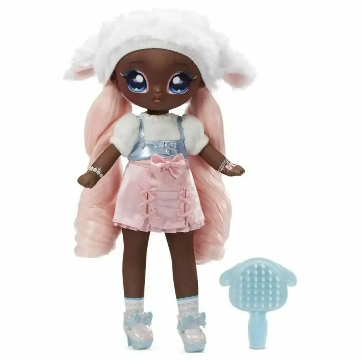 Poupee na na na surprise lila lamb 28 cm 14 cm_6328. DIAYTAR COTE D'IVOIRE - Où Chaque Produit a son Histoire à Raconter. Parcourez notre catalogue et découvrez des articles qui portent en eux la passion et l'histoire du Côte d'Ivoire.