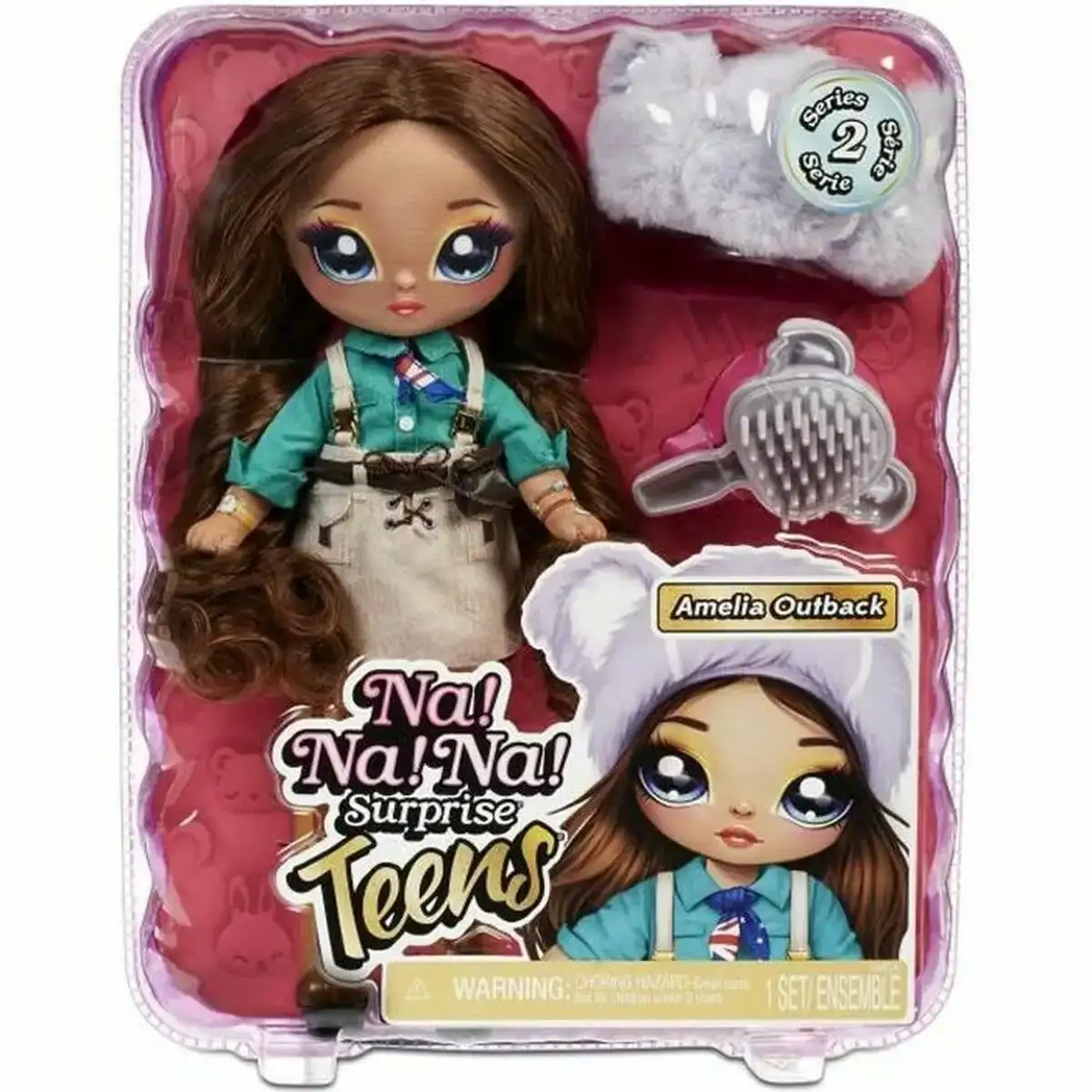 Poupee na na na surprise teens doll amelia outback koala 28 cm_7573. DIAYTAR COTE D'IVOIRE - Là où la Découverte est au Rendez-vous. Plongez dans notre catalogue et trouvez des articles qui éveilleront votre curiosité et élargiront vos horizons.