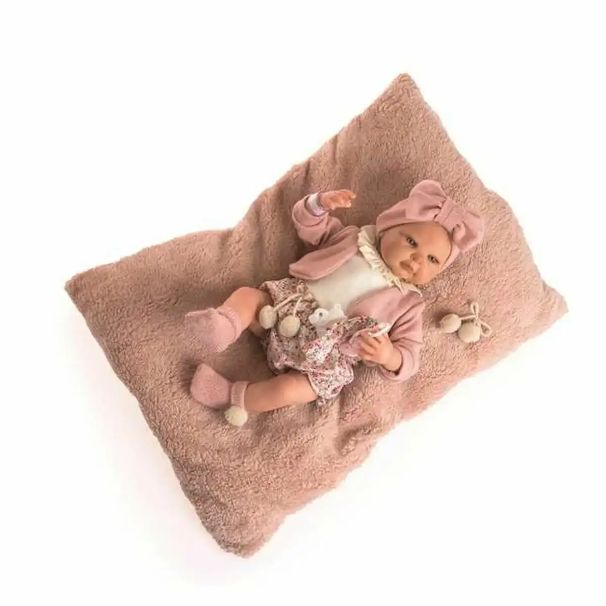 Poupee nouveaux nes berjuan 50 cm_8317. DIAYTAR COTE D'IVOIRE - Votre Destination Shopping Authentique. Explorez notre boutique en ligne et découvrez des trésors qui reflètent l'âme du Côte d'Ivoire, pour une expérience shopping unique.