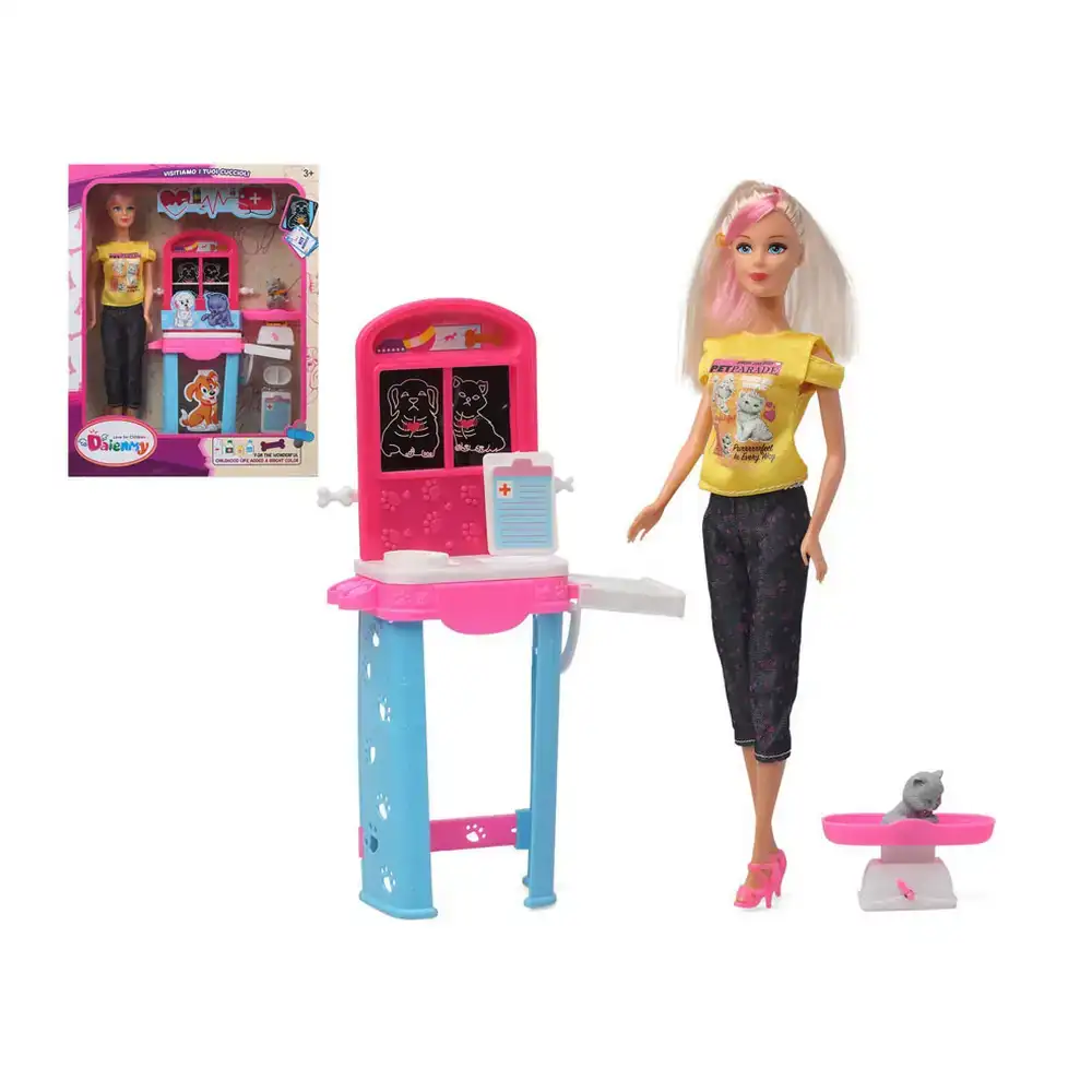 Poupee vet 33 x 25 cm _4121. Entrez dans l'Univers de DIAYTAR COTE D'IVOIRE - Où Chaque Produit a son Histoire. Explorez notre catalogue et découvrez des trésors qui racontent la riche culture du Côte d'Ivoire.