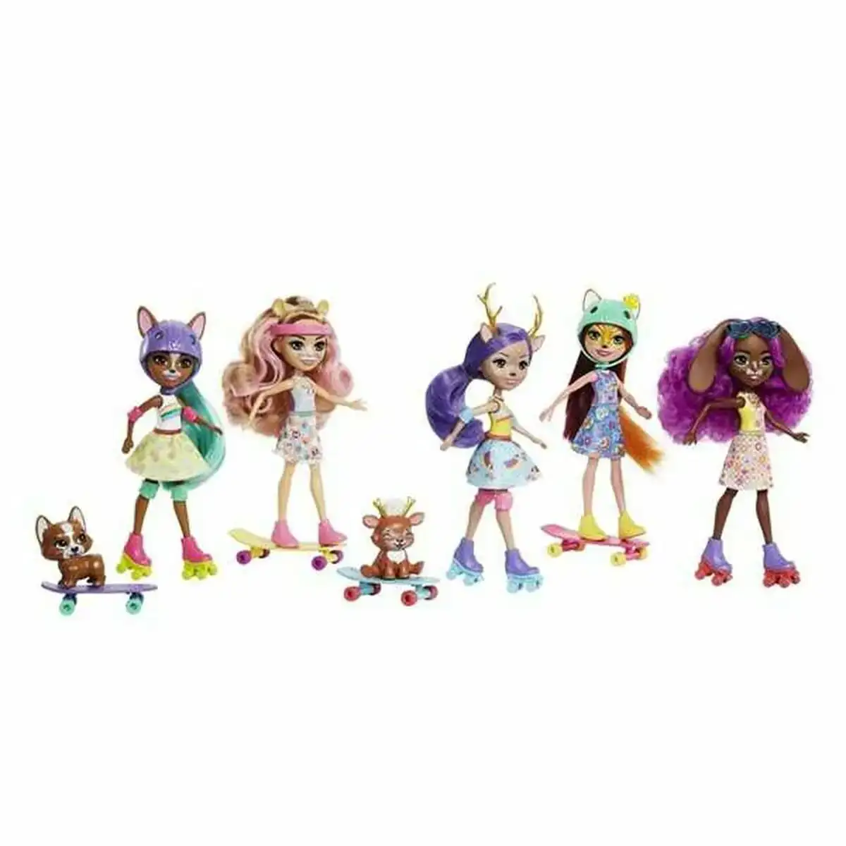 Poupees mattel enchantimals city tails 15 pieces_5538. Bienvenue sur DIAYTAR COTE D'IVOIRE - Où le Shopping est une Affaire Personnelle. Découvrez notre sélection et choisissez des produits qui reflètent votre unicité et votre individualité.