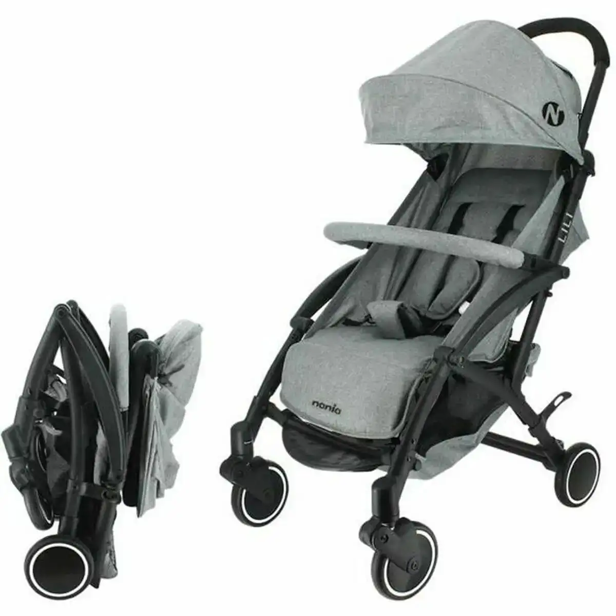 Poussette pour bebe nania lili gris_3587. DIAYTAR COTE D'IVOIRE - Votre Boutique en Ligne, Votre Identité. Naviguez à travers notre plateforme et choisissez des articles qui expriment qui vous êtes et ce que vous chérissez.